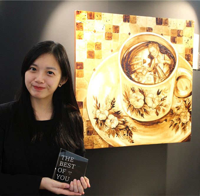 Vivian Lee A cuppa a day.